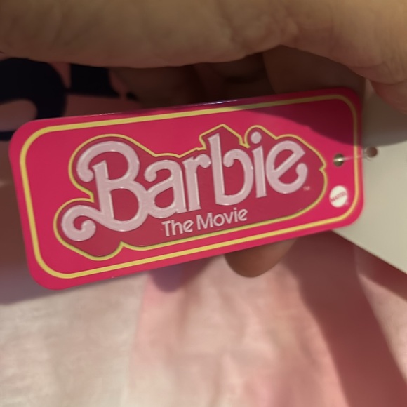 NWT Barbie the Movie Medium I Am Kenough Pink tie dye tshirt womens - Picture 3 of 3